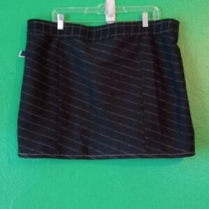 NWOT Purnell Wool Blend Striped Skirt